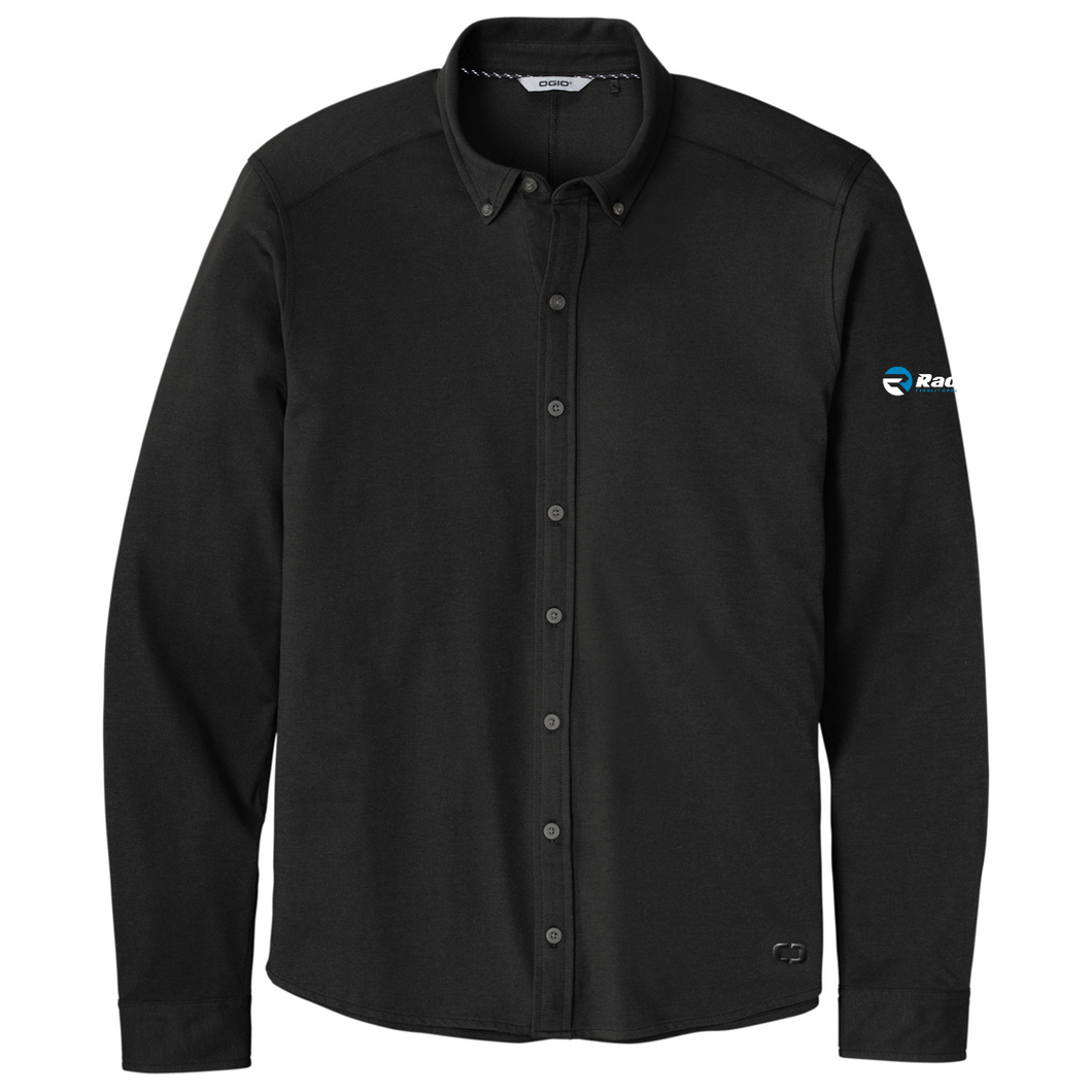 OGIO Code Stretch Long Sleeve Button-Up