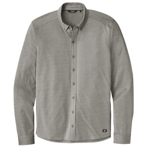 OGIO Code Stretch Long Sleeve Button-Up